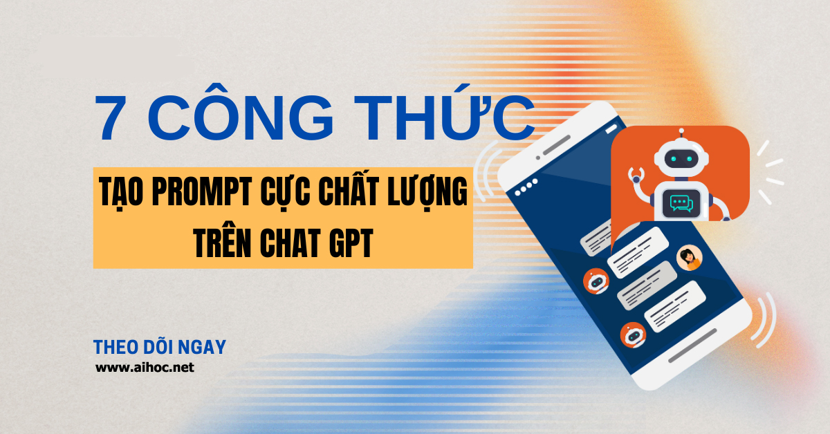 Các Công Thức Tạo Prompt Cực Chất Lượng Trên Chat GPT